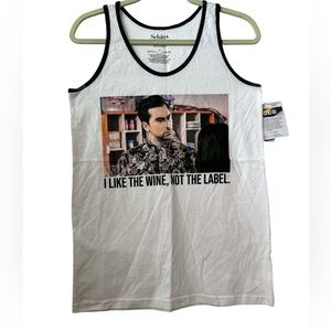 SCHITTS CREEK White Sleeveless Unisex Men Women Summer TShirt